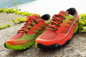 Merrell All Out Charge - Orange/Lime Green