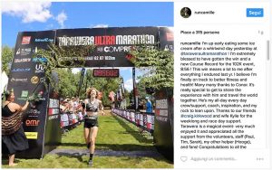 Tarawera ultramaraton 2017 winner Camille Herron